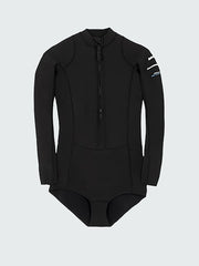 Nieuwland 2e Yulex Long Sleeve Swimsuit in Black