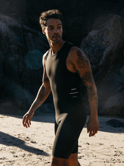 Nieuwland Yulex Sleeveless Shorty Wetsuit in Black