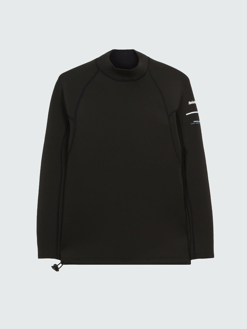 Nieuwland 2e Yulex Long Sleeve Top in Black