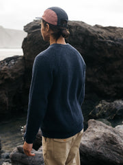 Mora Knit Jumper in Navy