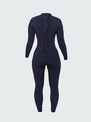 3/2 Yulex Back Zip Wetsuit in Ink / Manuka
