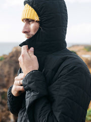 Firecrest Hooded Jacket in Black