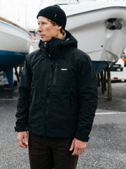 Stormbird Waterproof Jacket in Black