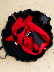 From Wetsuits Recycled Changing Mat in black