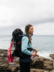Finisterre + Gregory Amber 54 Rucksack - Black