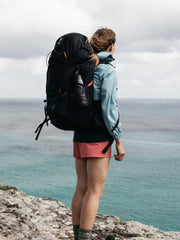 Finisterre + Gregory Amber 54 Rucksack - Black