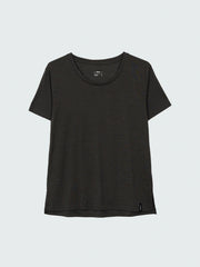 Merino T-Shirt Baselayer in Raven Black - Seeker