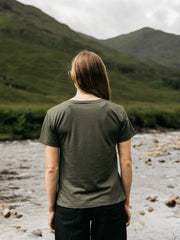 Merino T-Shirt Baselayer in Olive - Seeker