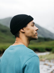Watchcap Beanie in Black