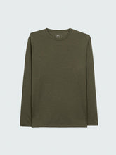 Merino Long Sleeve Baselayer in Olive - Seeker