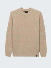 Wool Knit Jumper in Oatmeal - Mora