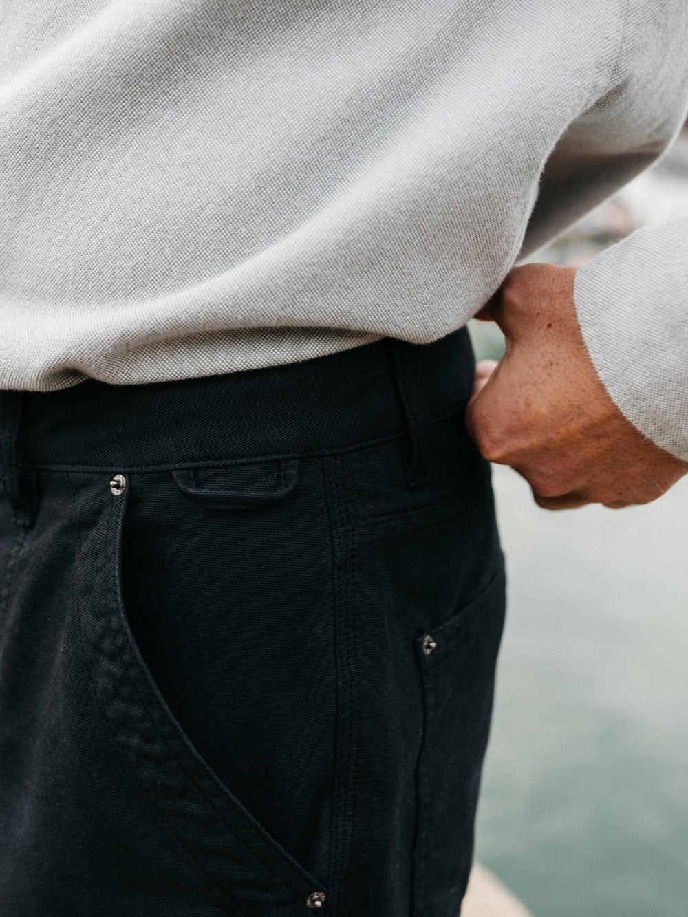 Basset Trouser in Black