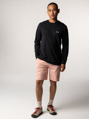 Harlyn Logo Long Sleeve T-Shirt in Black