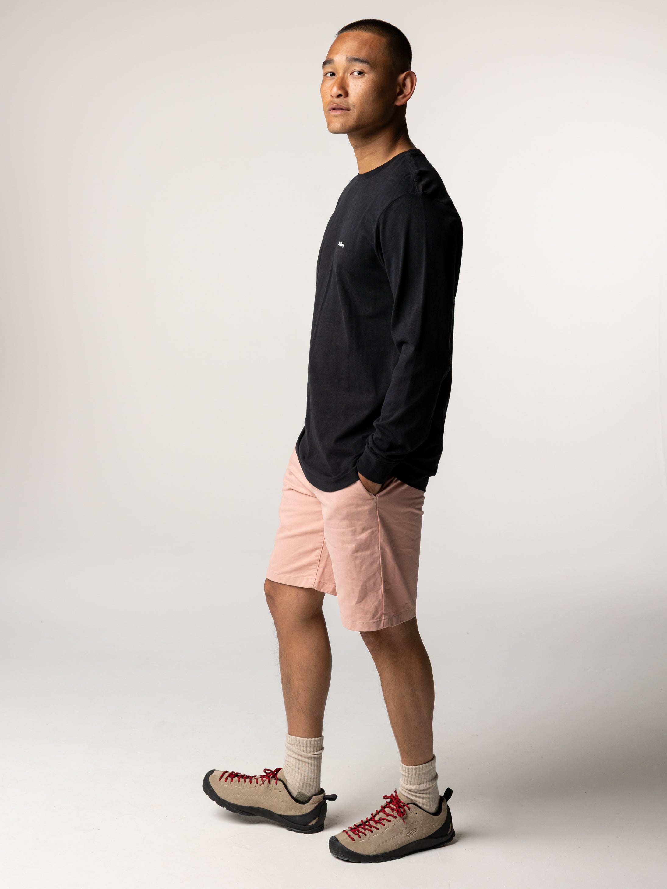 Harlyn Logo Long Sleeve T-Shirt in Black