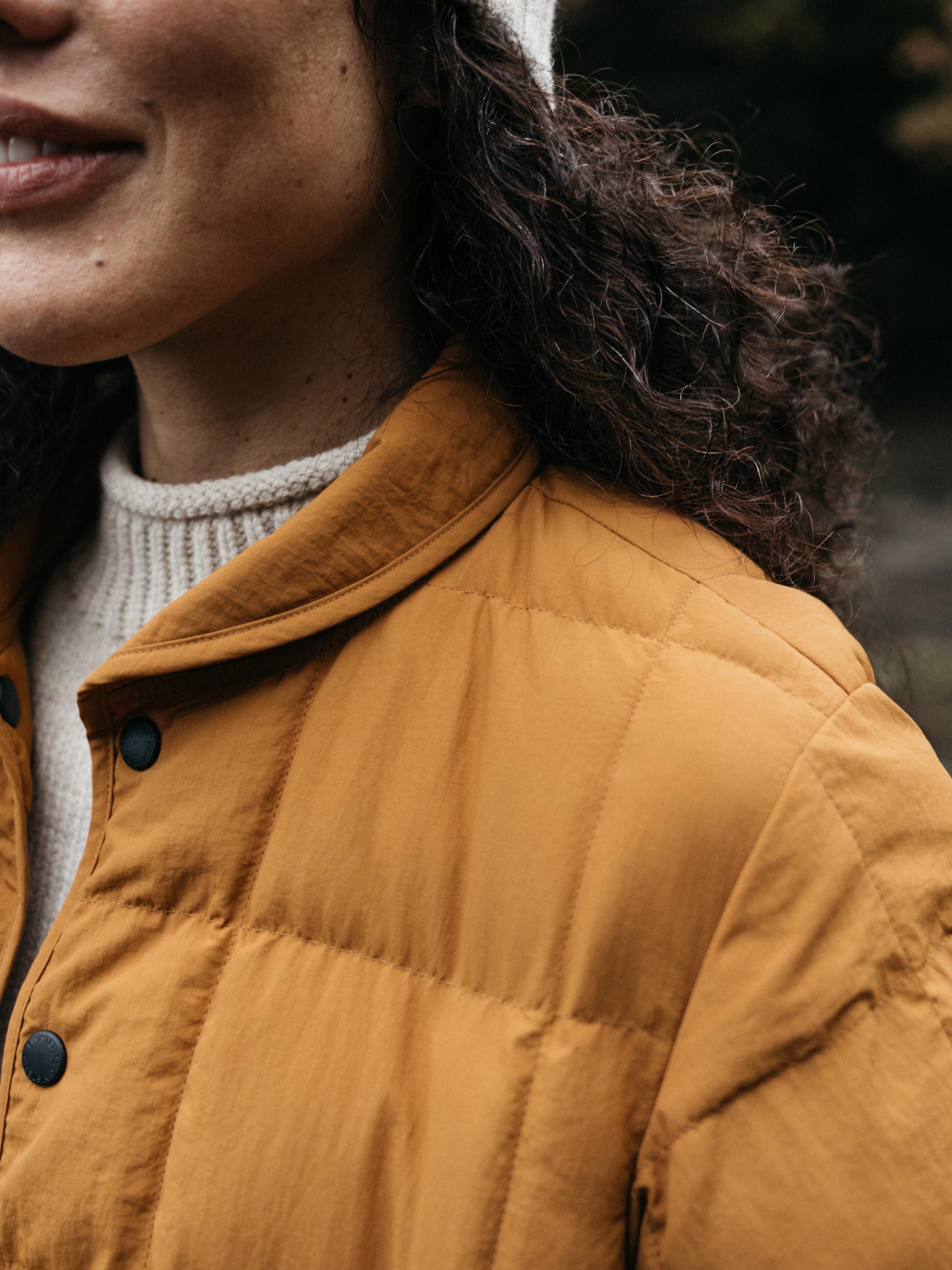 Lapwing Insulated Jacket in Dark Ochre
