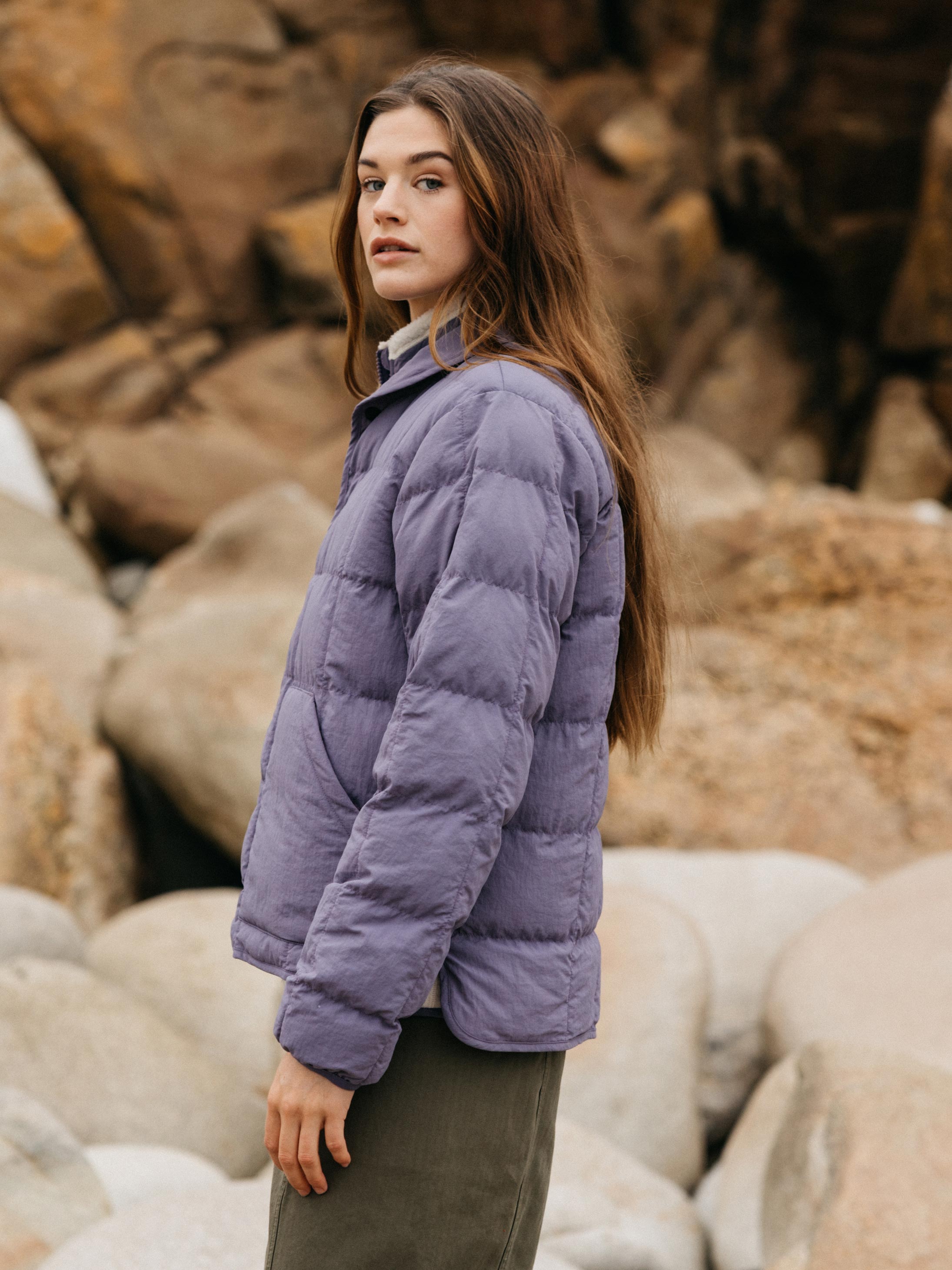 Lapwing Insulated Jacket in Violet Sky