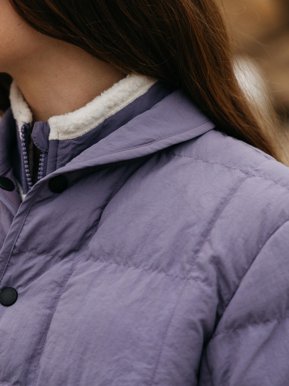 Lapwing Insulated Jacket in Violet Sky