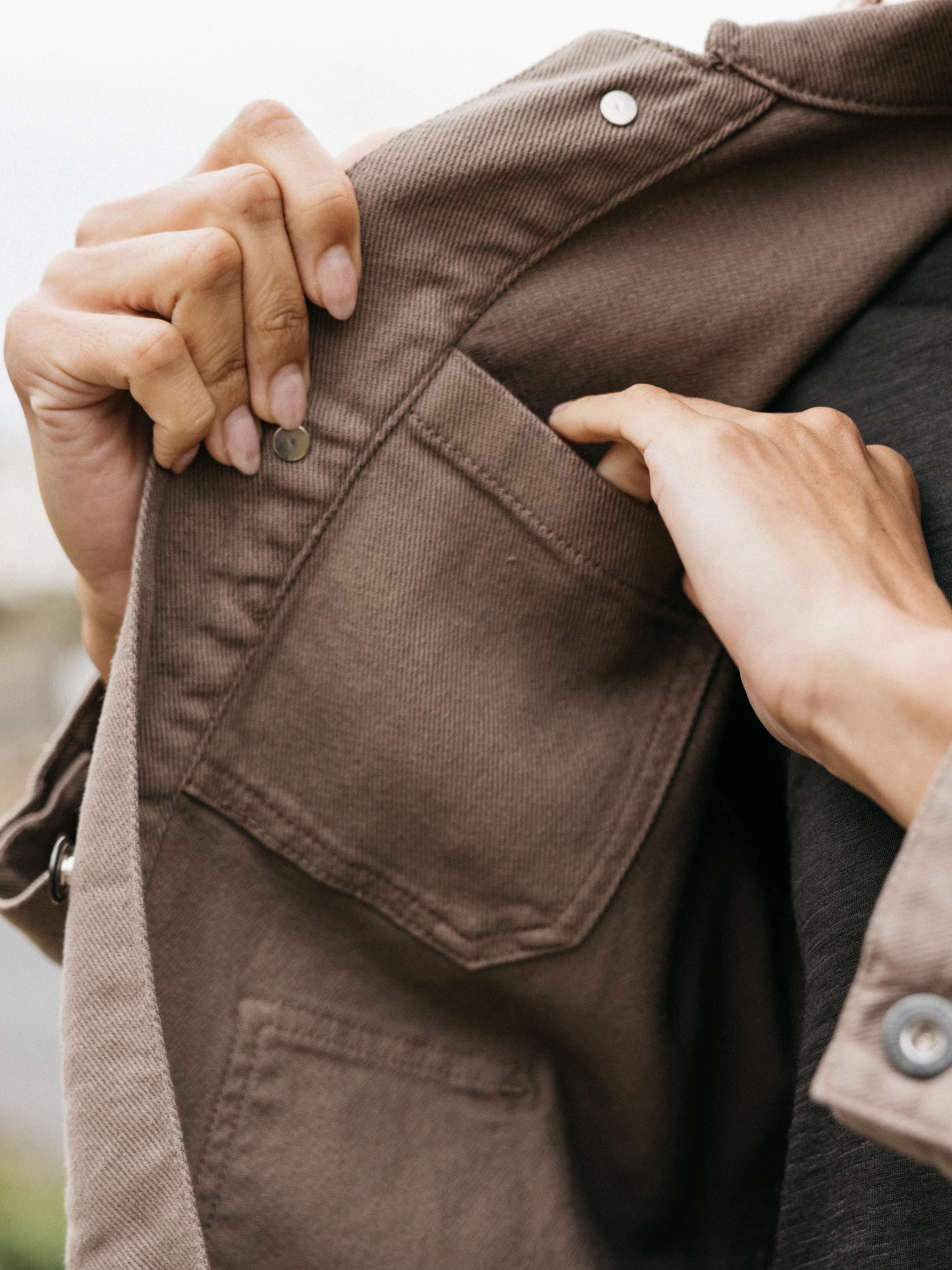 Yarrel Chore Jacket in Woodsmoke