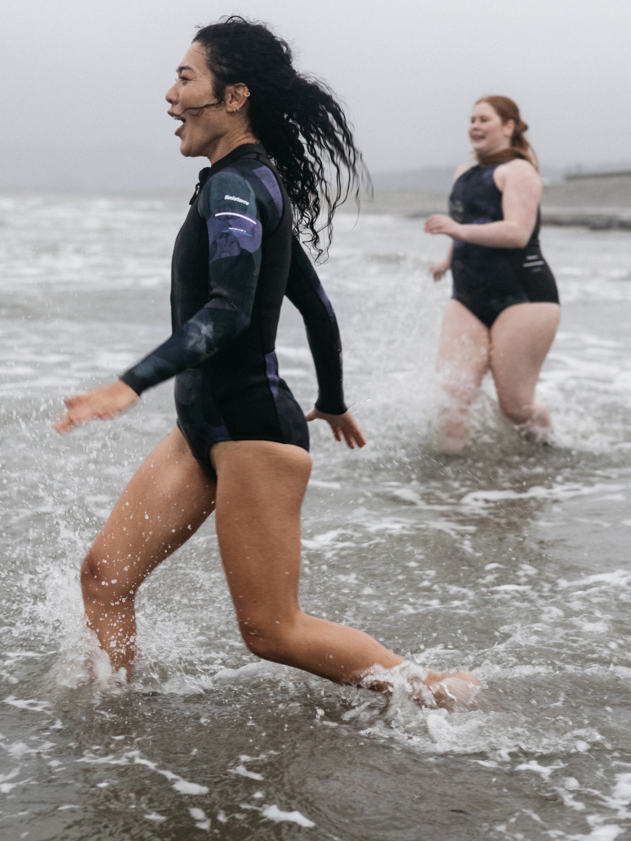 Natural Rubber Long Sleeve 2mm Swimsuit - Kaia