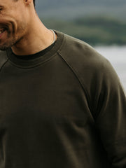 Coho Sweatshirt in Timber Green