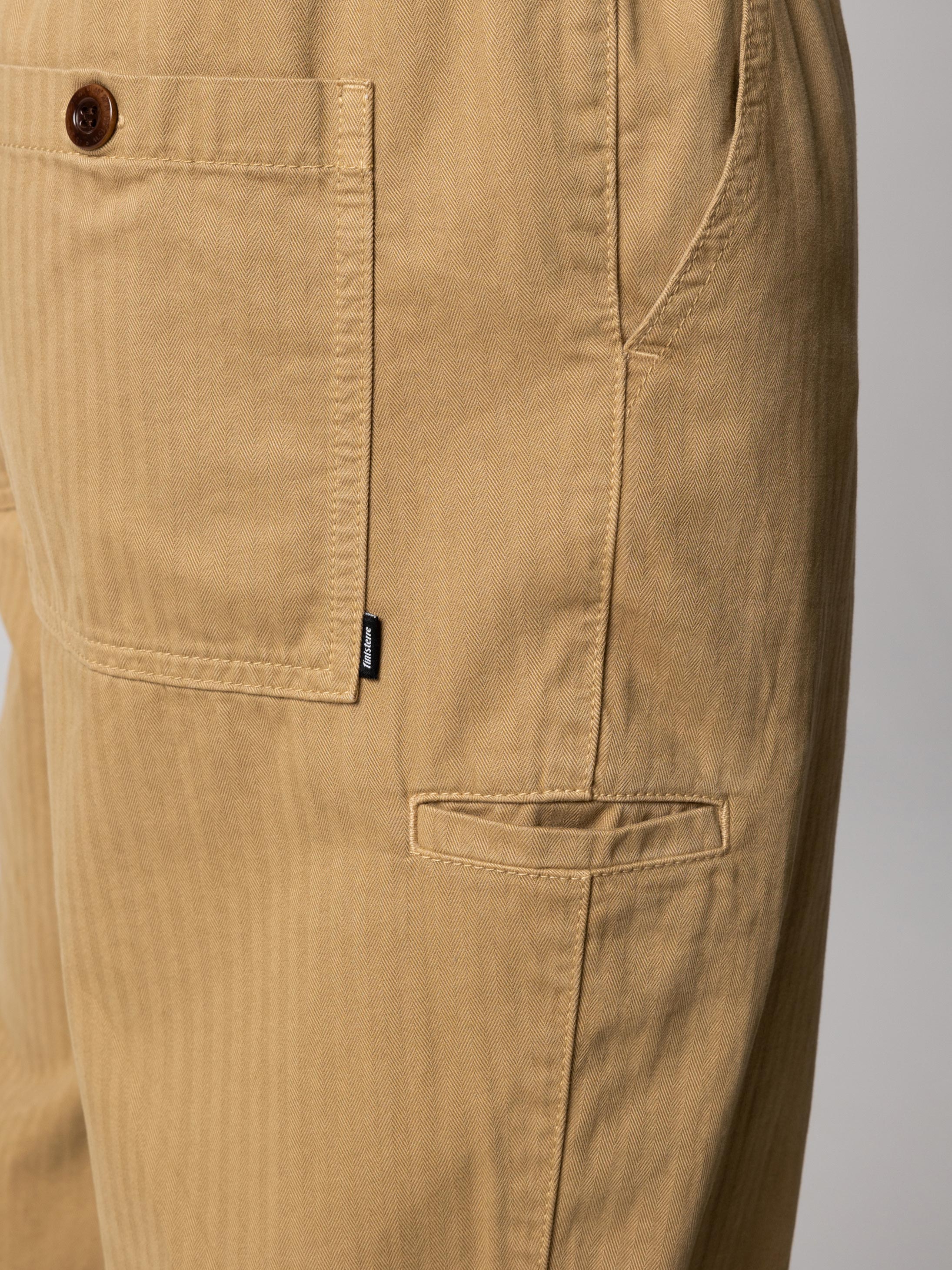 Organic Cotton Trouser in Flint - Tonkin