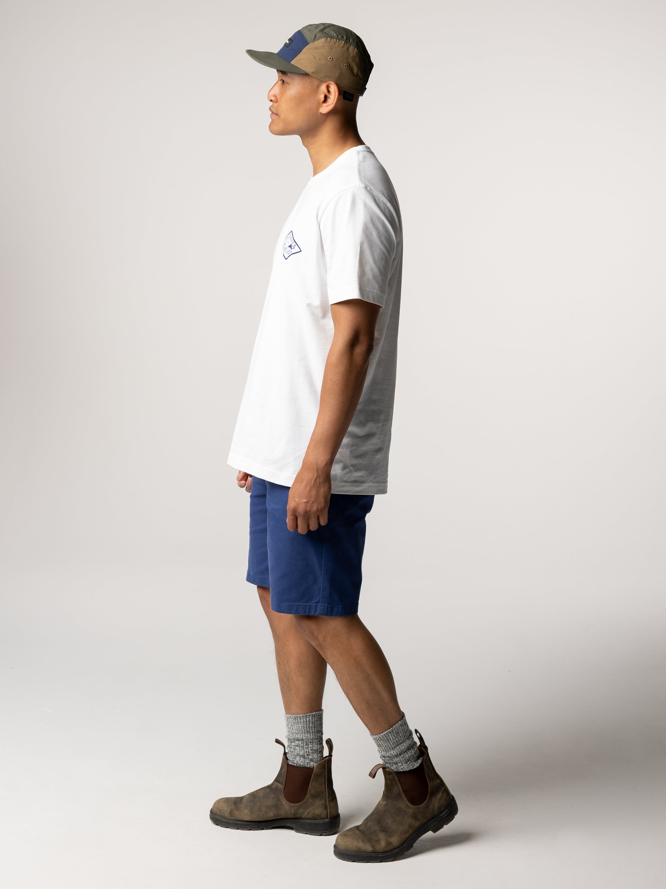 Organic Cotton Shorts in Midnight - Rincon