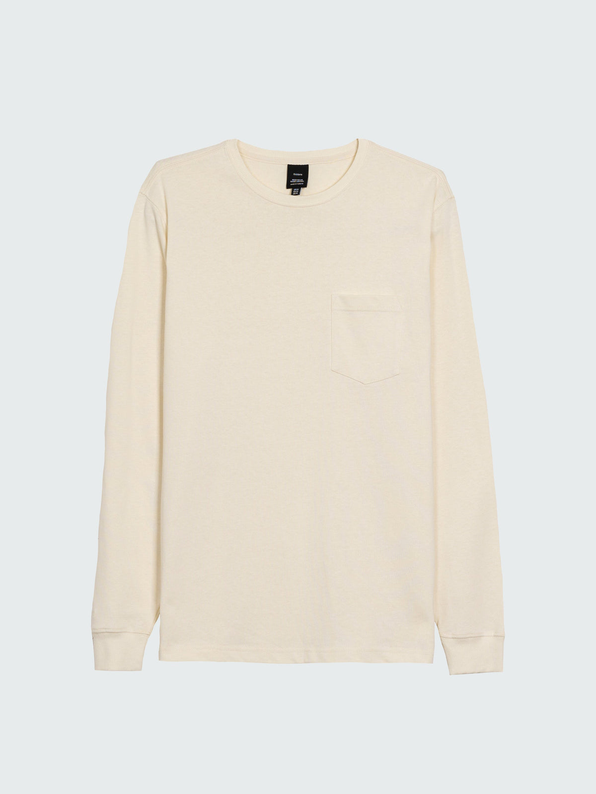 Cotton Blend T-Shirt in Ecru - Orca