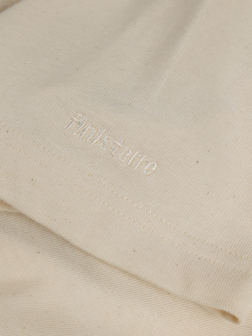 Cotton Blend T-Shirt in Ecru - Orca