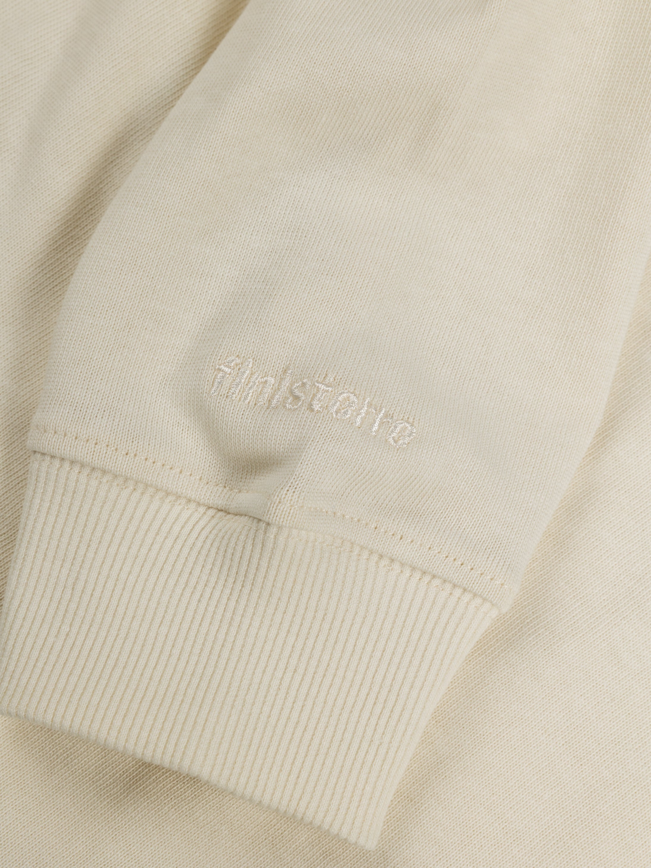 Cotton Blend T-Shirt in Ecru - Orca