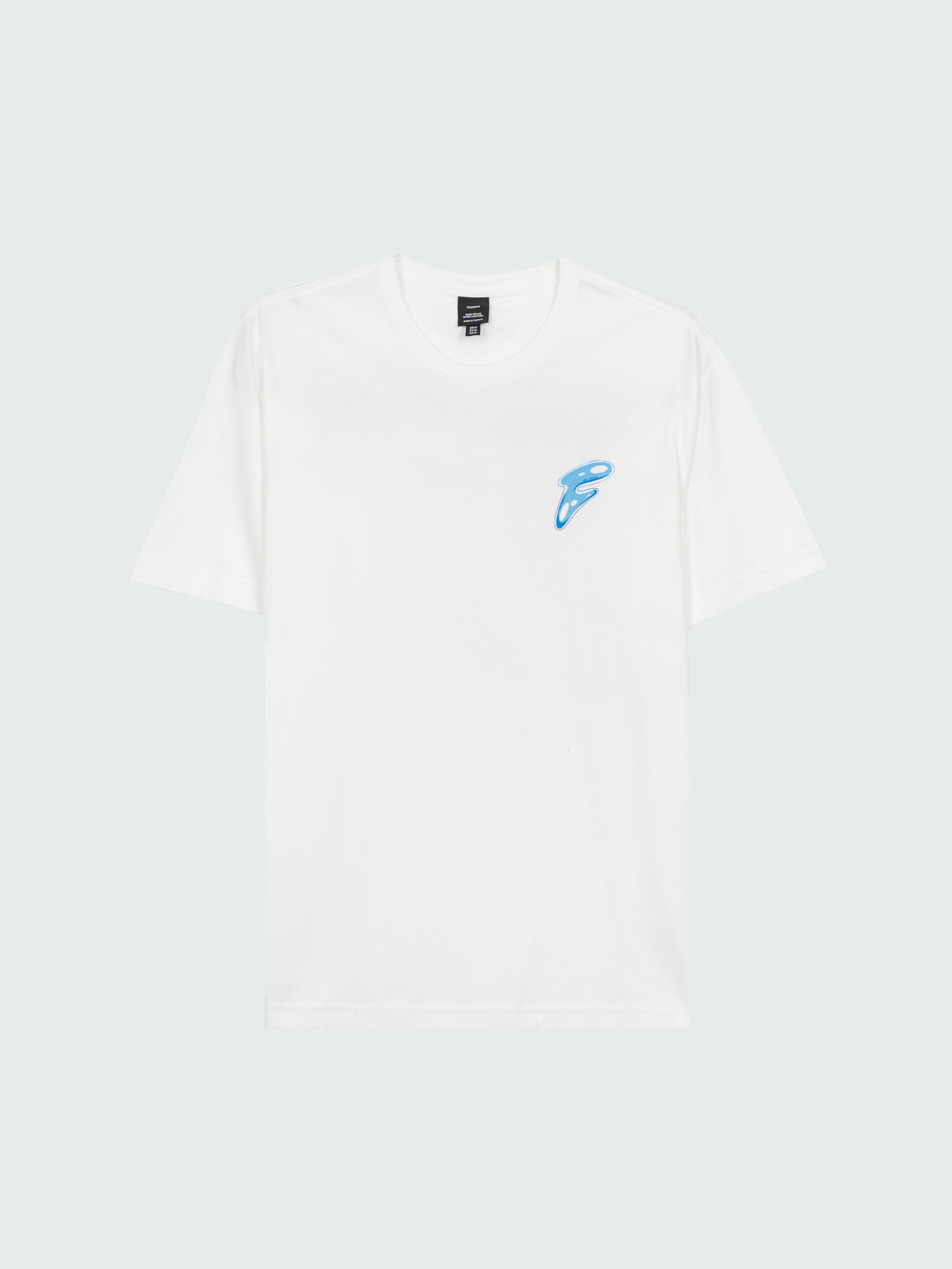 Organic Cotton T-Shirt in White - Splash