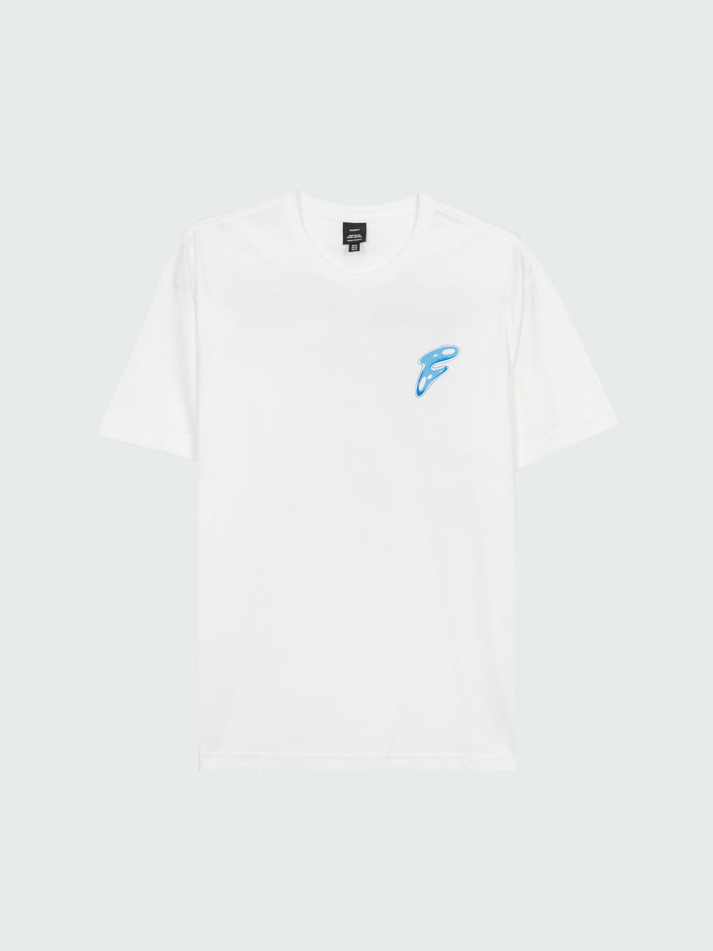 Organic Cotton T-Shirt in White - Splash