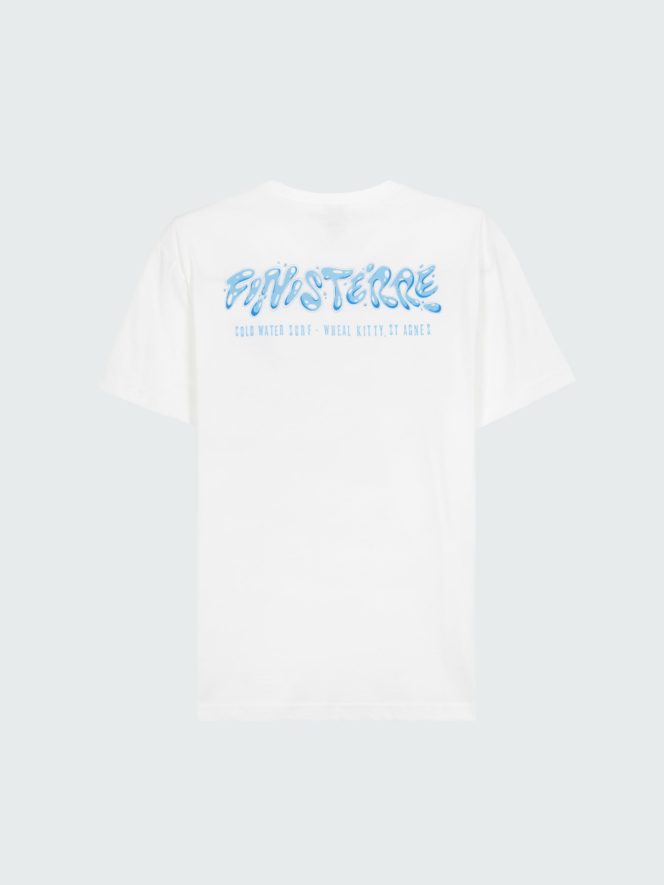 Organic Cotton T-Shirt in White - Splash