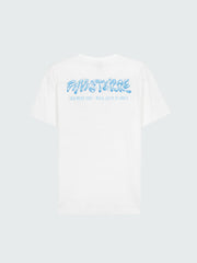 Organic Cotton T-Shirt in White - Splash
