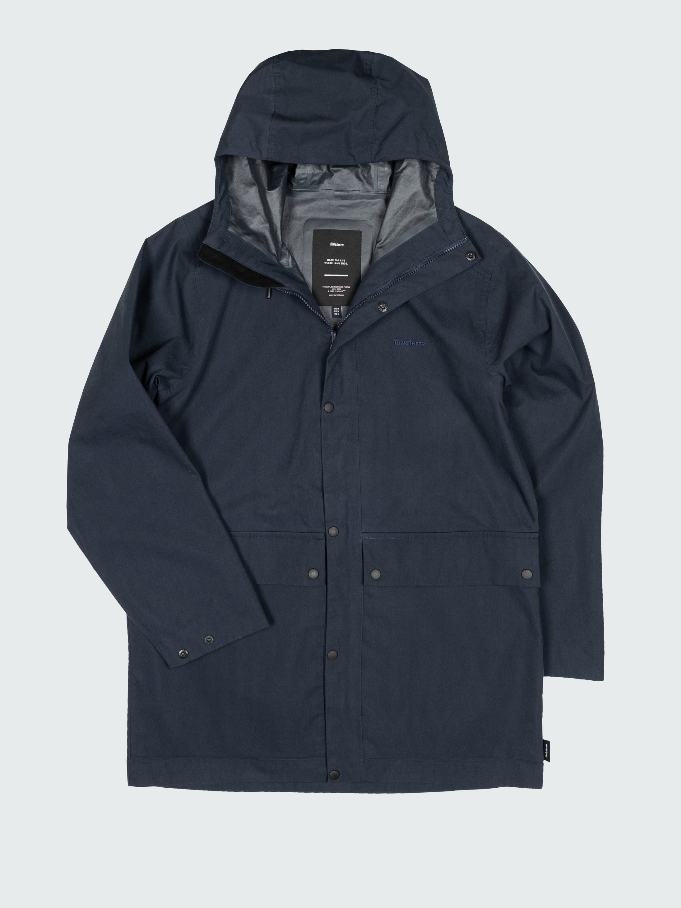 Organic Cotton Jacket in Navy - Litus