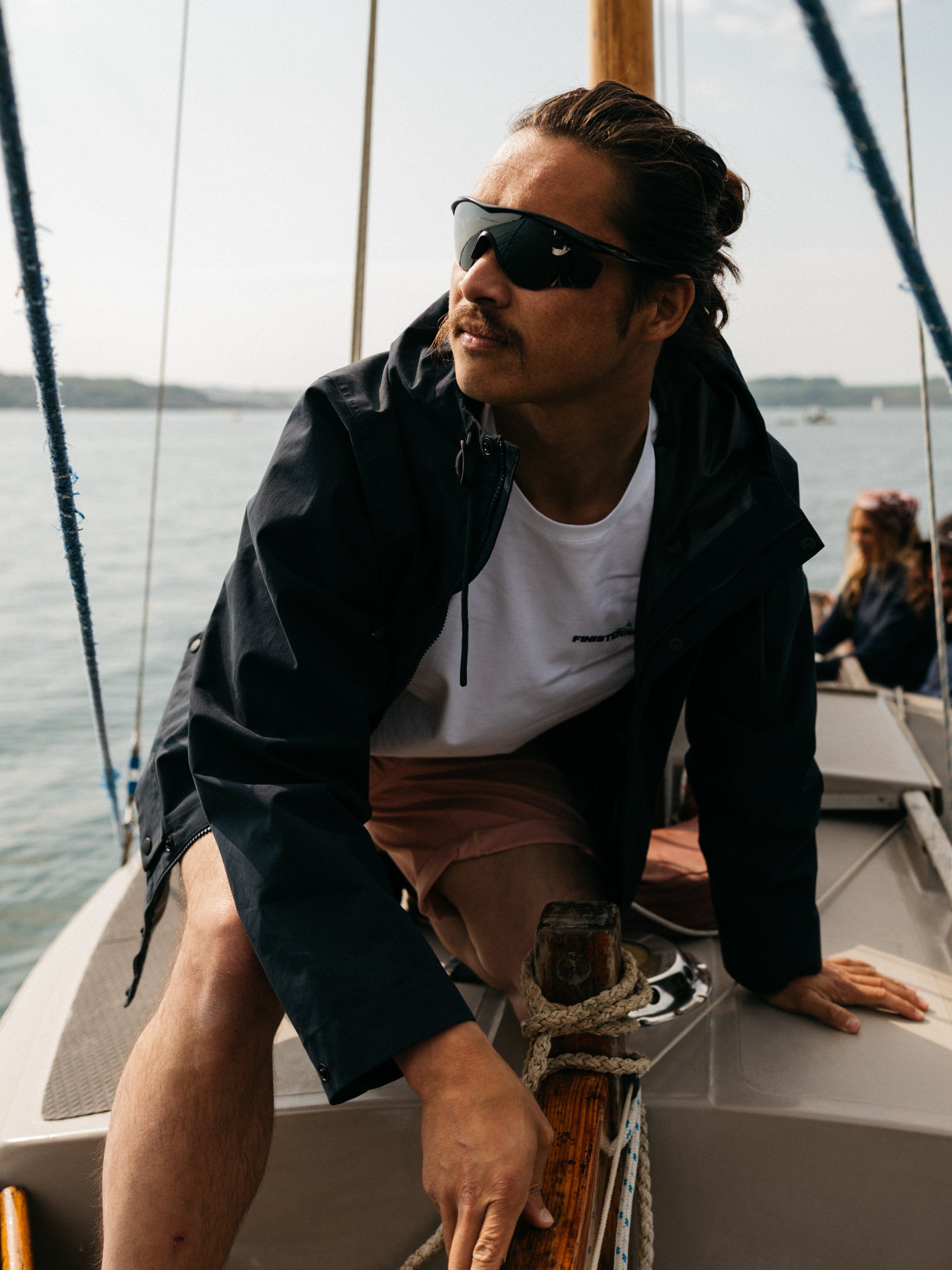Organic Cotton Jacket in Navy - Litus