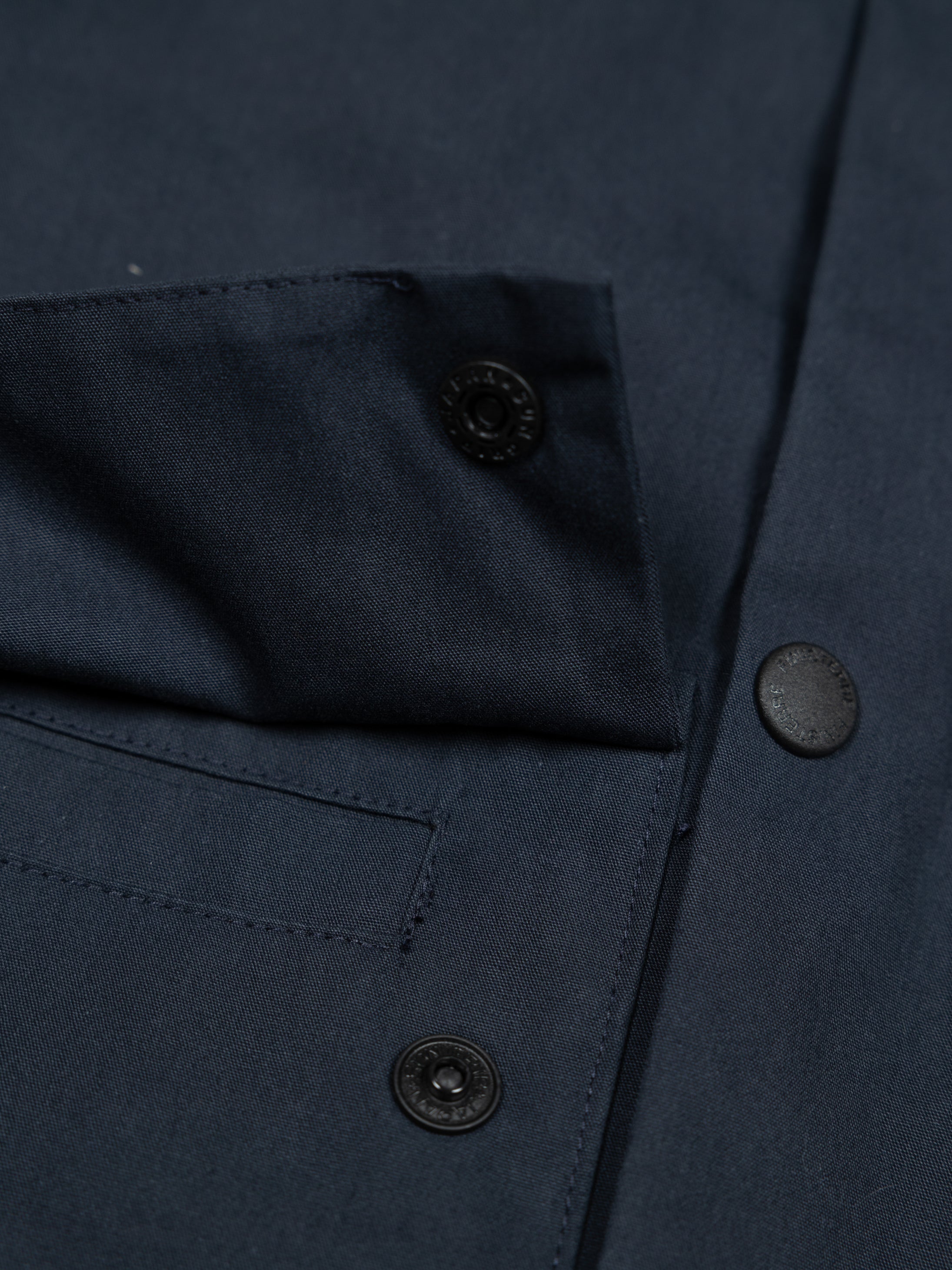 Organic Cotton Jacket in Navy - Litus