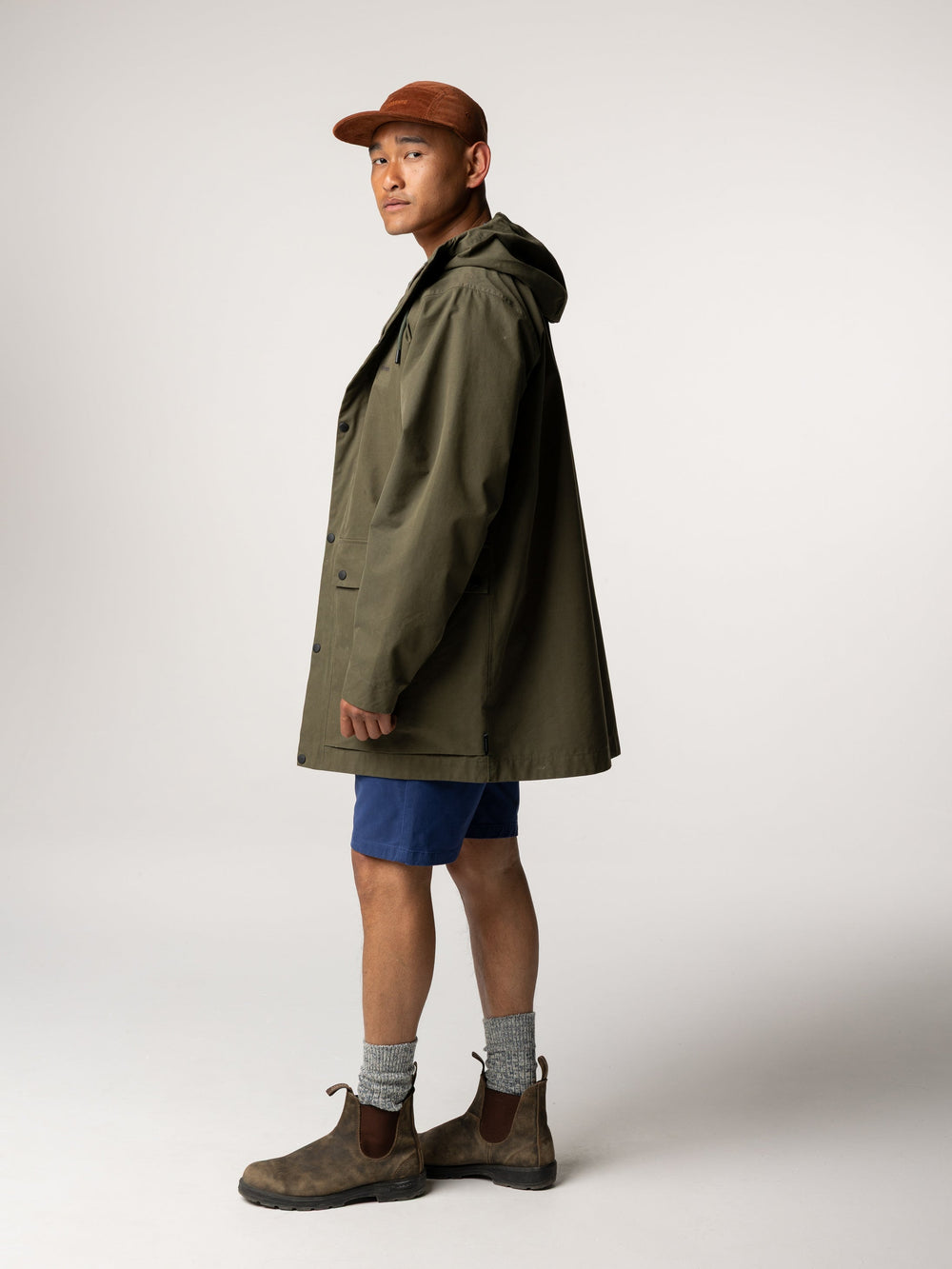 Organic Cotton Jacket in Olive - Litus