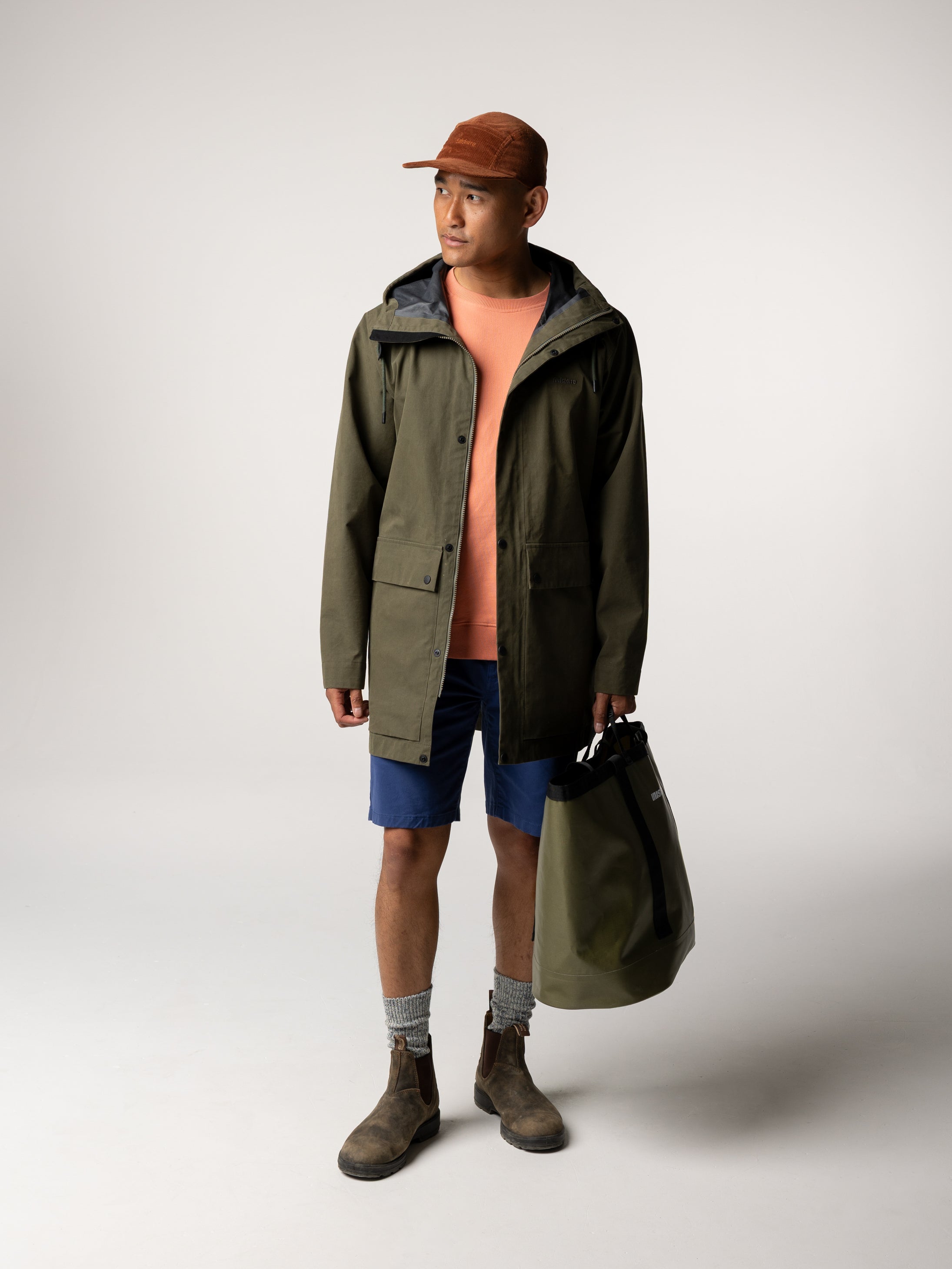 Organic Cotton Jacket in Olive - Litus