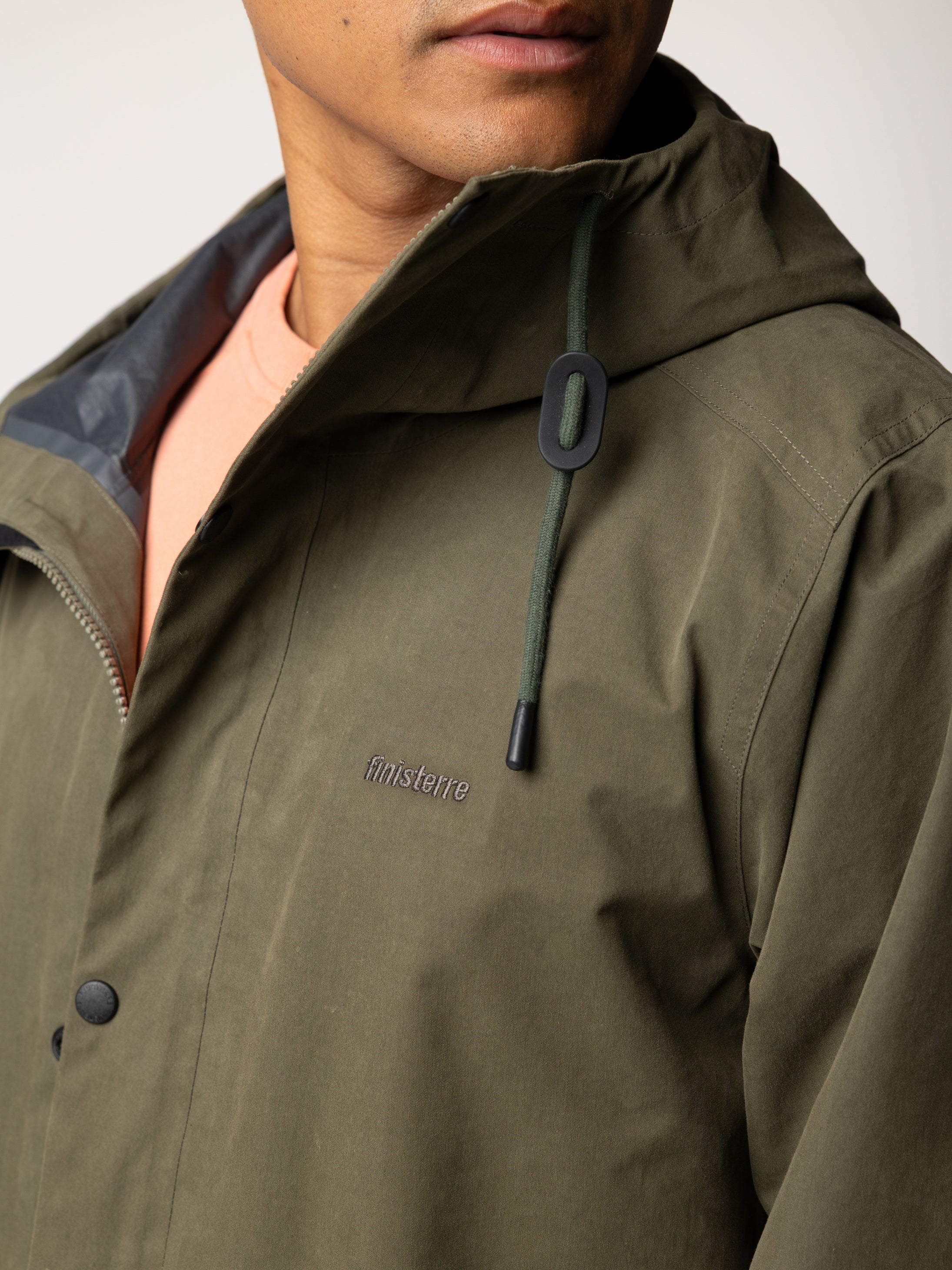 Organic Cotton Jacket in Olive - Litus