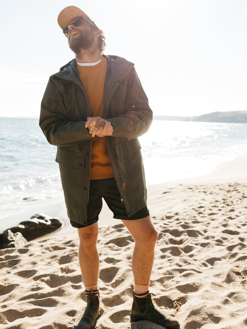 Organic Cotton Jacket in Olive - Litus