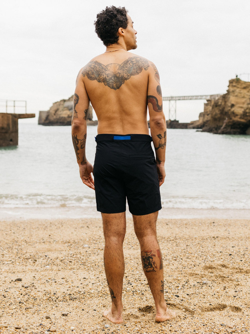 Hybrid Short in Navy - Walker