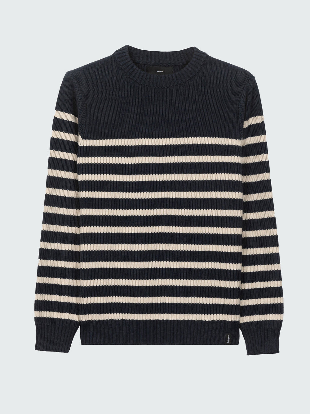 Wool Striped Jumper in Multi Stripe - Ledden