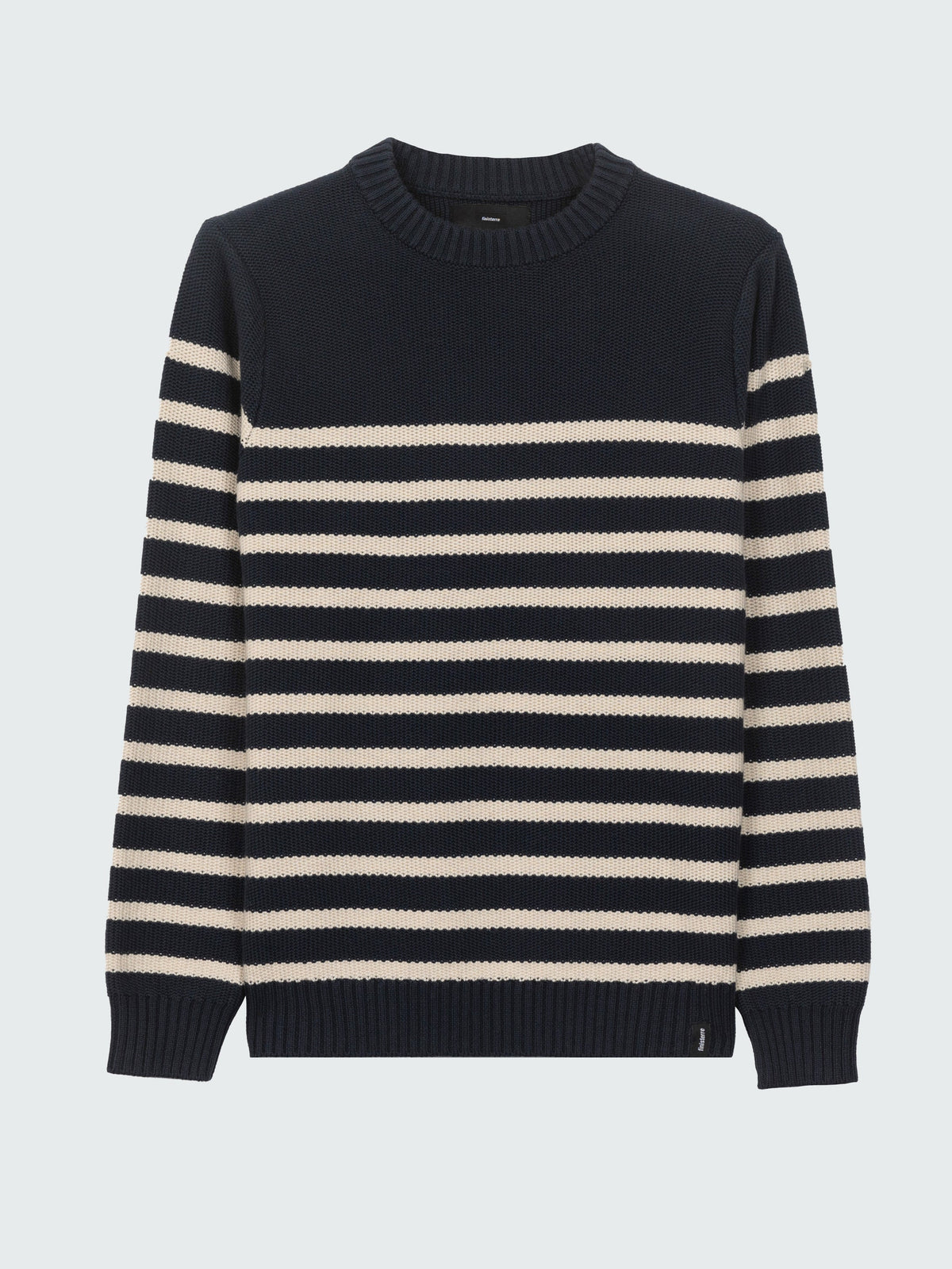 Wool Striped Jumper in Multi Stripe - Ledden
