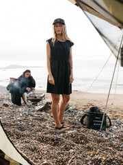 Snow Peak + Finisterre Recycled Cap in Black