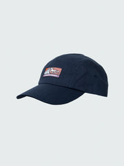 Organic Cotton Wild Wave Patch Cap in Navy - Tonkin