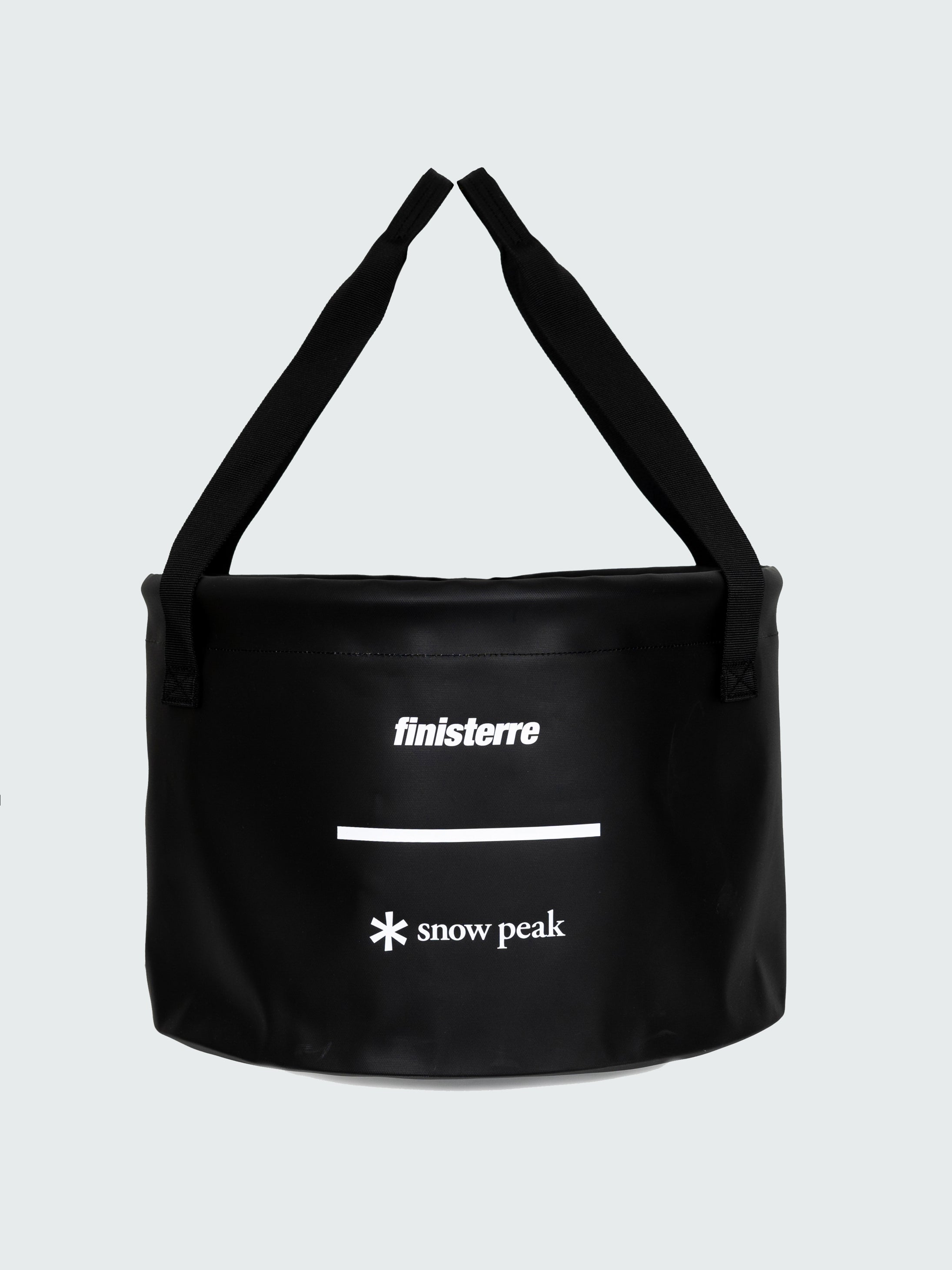 Snow Peak + Finisterre Recycled Bucket 24L in Black - Drift