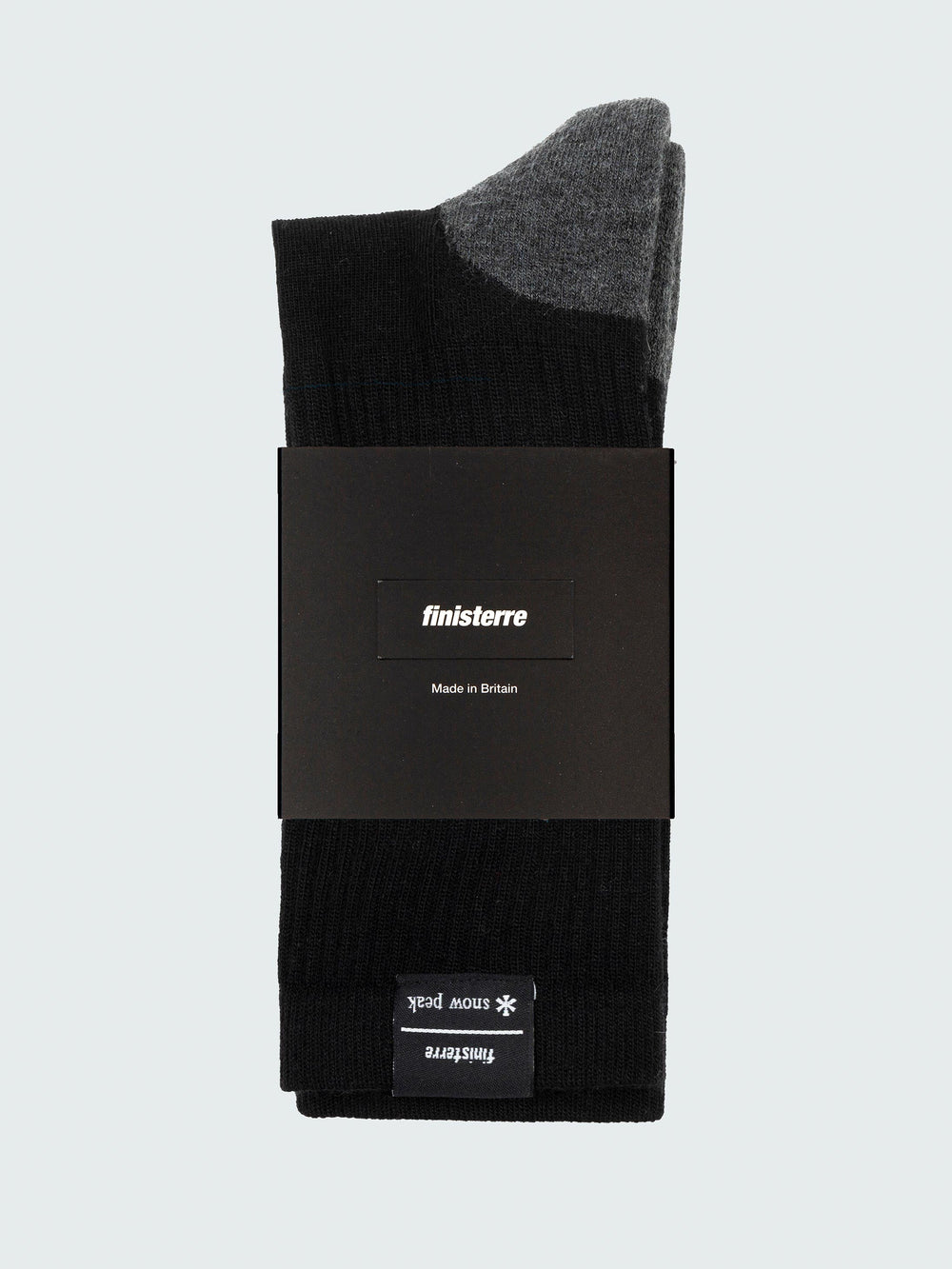 Snow Peak + Finisterre Adventure Sock in Black