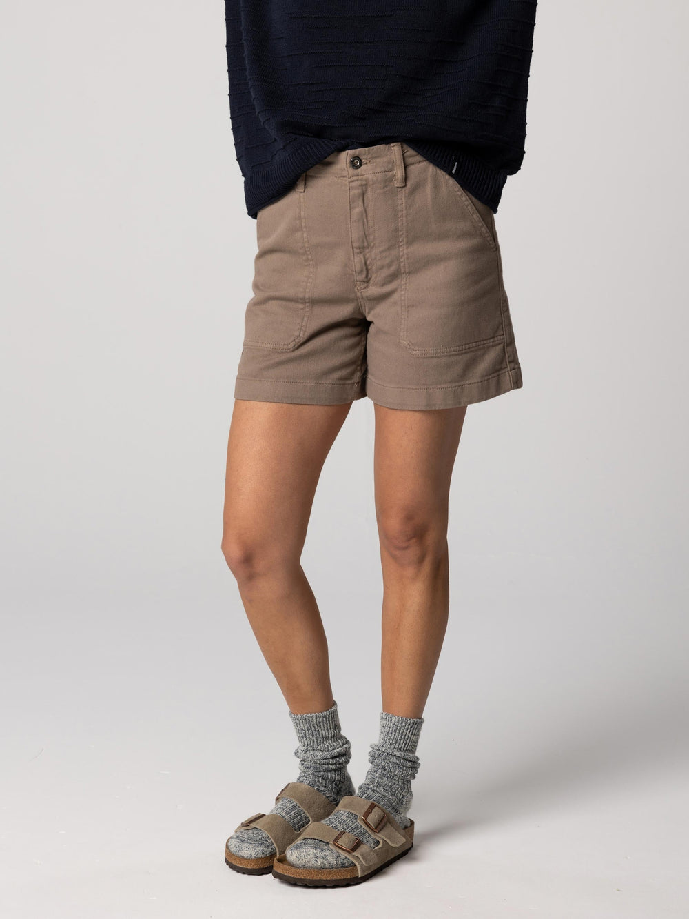 Organic Cotton Short in Brown - Yarrel