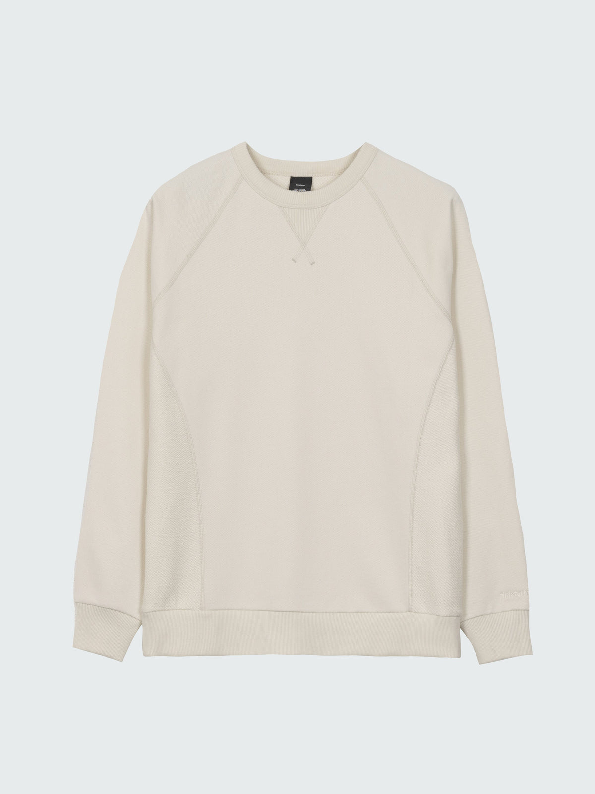 Organic Retro Sweatshirt in Ecru - Serpentine