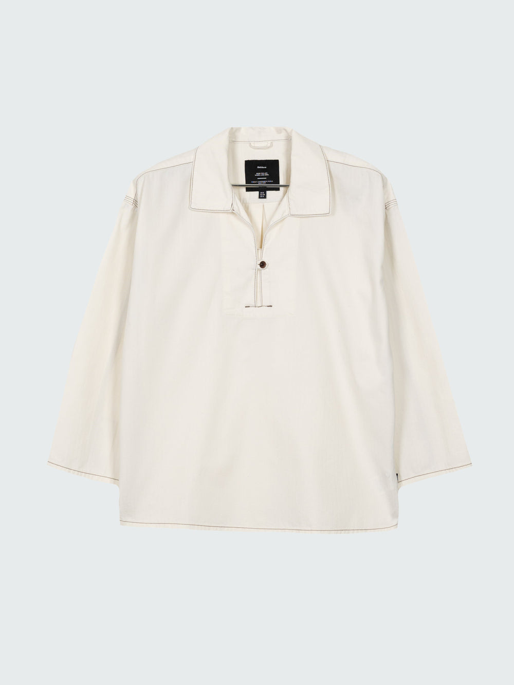 Organic Cotton Smock in Ecru - Croft